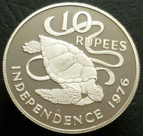 Seychelles - 10 Rupees 1976 - Dichiarazione D'Indipendenza - KM# 28a - Seychelles