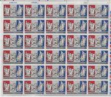 ETATS UNIS; USA; Yv PA 114; Mi 2044; Sn C120; Révolution Française; Feuille De 30 Timbres - Feuilles Complètes