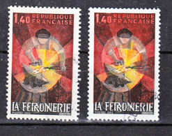 France 2206  Rouge Vif  Et Normal  Oblitéré Used TB - Oblitérés