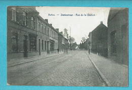 * Aalter - Aeltre (Oost Vlaanderen) * (Edit Faut - Van Hecke) Statiestraat, Rue De La Station, Tramway, Animée, Old - Aalter