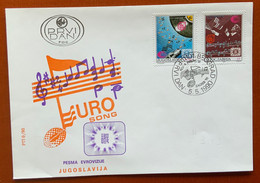 MUSICA - EUROVISION 90 - JUGOSLAVIA  BEOGRAD  5/5/1990-  ESTEROFA13 - American Indians