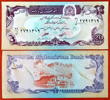 Afghanistan  20 Afganis 1358 Unc - Afghanistan