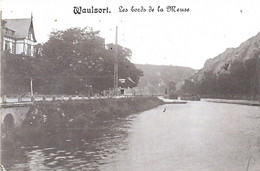 A29/ Belgique-België CP Waulsort Les Bords De La Meuse TP 118 Obl. Waulsort 1913 > France - Hastière