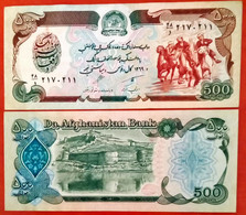 Afghanistan  500 Afganis 1369 Unc - Afghanistan