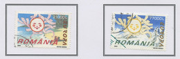 Roumanie - Rumänien - Romania 2004 Y&T N°4885 à 4886 - Michel N°5822 à 5823 (o) - EUROPA - Gebruikt