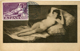 71088 Spain, Maximum 1930 Painting Of Goya, Quinta De Goya,   Vintage Card - Otros