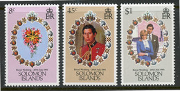 -Solomon Islands-1981"Princess Diana's Wedding" MNH (**) - Salomon (Iles 1978-...)