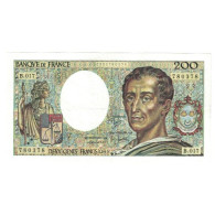 France, 200 Francs, Montesquieu, 1983, B.017, TTB+, Fayette:70.3, KM:155a - 200 F 1981-1994 ''Montesquieu''