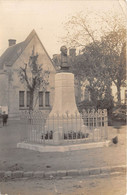 45-VARENNES-CHANGY- CARTE-PHOTO- STATUE DU DR DENANCE - LUTTE CONTRE LA TUBERCULOSE - Altri & Non Classificati