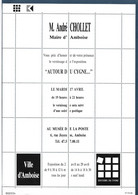 Feuille De 20 Vignettes De L’exposition "Autour Du Cygne" Au Musée De La Poste D’Amboise  (1990) - Blocs & Carnets