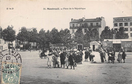 93-MONTREUIL-PLACE D ELA REPUBLIQUE - Montreuil