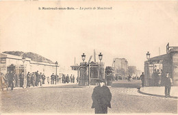 93-MONTREUIL-SOUS-BOIS- LA PORTE DE MONTREUIL - Montreuil