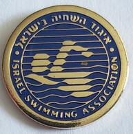 Israel Swimming Association Federation UNION  PIN A8/10 - Natation