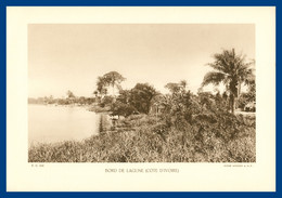 * COTE D'IVOIRE - Bord De Lagune - Cliché Aviation A.O.F. - F.C. 624 - Côte-d'Ivoire