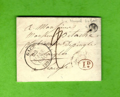 1841 LAC  De Gacé   +cachet ID + Autre Cachet « M »envoi De  Dumesnil Hubert (Orne)  Pour L’Aigle  Orne VOIR TEXTE+ SCAN - 1801-1848: Precursors XIX