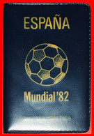 * FOOTBALL WORLD CUP 1982: SPAIN ★ MINT SET 1980 6 COINS! JUAN CARLOS I (1975-2014) LOW START ★ NO RESERVE! - Sets Sin Usar &  Sets De Prueba