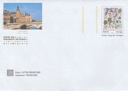 TSC MONUM  CONCIERGERIE - S/ ENLUMINURES - "Port Payé..." - Prêts-à-poster:Stamped On Demand & Semi-official Overprinting (1995-...)