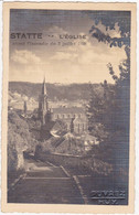 50048    Statte  L'église Avant  L'incendie Du  03  Juillet  1928 - Wanze