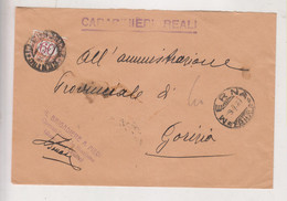 ITALY 1927 MERNA Nice Cover To Gorizia Postage Due - Segnatasse