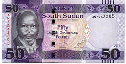 South Soudan 50 Pounds 2017 SPL - Südsudan