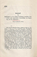 Botschaft  "Konzession Elektr. Drahtseilbahn Beatenberg - Niederhorn"        1912 - Europa