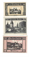 *notgeld   Austria  Walding Serie Compleet  1132/1a - Austria
