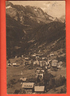 FEA-20  Vue Générale De Champéry  Sepia  Circulé En 1913  Jullien 9596 - Champéry