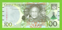 LESOTHO 100 MALOTI 2021 P-W29  UNC - Lesotho