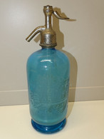 *BOUTEILLE SIPHON EAU DE SELTZ BLEUE RABOTTEAU SAINTES EAU STERILISEE BISTROT   E - Otros & Sin Clasificación