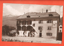 FEA-36 Selten  Visp Viège  Maison Burgener Haus.  Gelaufen 1917  Bromure Burgy 5951 - VS Valais