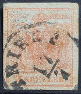 AUSTRIA 1850 - Canceled - ANK 3 - 3kr - Gebraucht