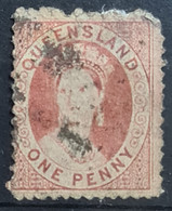 QUEENSLAND 1874 - Canceled - Sc# 39 - 1d - Gebraucht