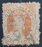 QUEENSLAND 1868 - Canceled - Sc# 38 - 1d - Used Stamps