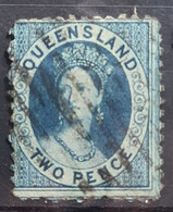 QUEENSLAND 1878 - Canceled - Sc# 58 - 2d - Gebruikt