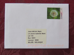 Belgium 2021 Cover To Leuven - Geometry - Circle - Seed - Lettres & Documents