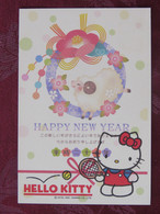 Japan 1991 Unused Stationery Postcard Hello Kitty - Cat Sheep Tennis - Cartas