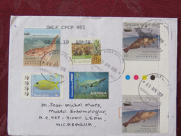 Australia 2019 Cover To Nicaragua - Fishes - Pinneaples - Platypus - Brieven En Documenten