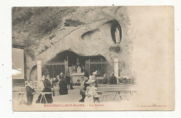 Cp , 49, MONTREUIL SUR MAINE ,la Grotte , Voyagée - Other & Unclassified