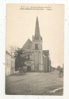 Cp , 49 , SAINT GEORGES CHATELAISON ,l'église ,environs De Saumur ,vierge - Autres & Non Classés