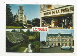 Cp , 49 , LONGUE , Multivues, Maison De La Presse , Vierge, Ed. La Cigogne - Other & Unclassified