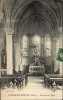 CPA Latour-en-Woevre Meuse, Interieur De L'Eglise, Kirche, Innenansicht, Altar - Other Municipalities