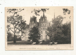 Cp , 49 , CHALLAIN LA POTHERIE , Le Château , Vierge - Autres & Non Classés