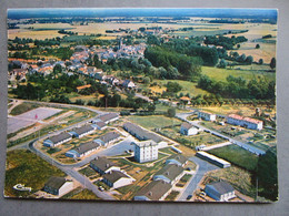 CP 18  Cher SANCERGUES  - Vue Générale Aérienne Lotissement  Timbrée 1983 - Sancergues