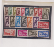 INDOCHINE-PA- LOT TP-PA- N° 1/15-17/19-X-1933 - Airmail