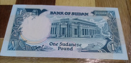 Sudan 1987 , 1 Pound .  Unc - Soedan