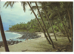 CPSM , N° 349, Guyane , Iles Du Salut , Plage De L' Ile Saint Joseph ,Ed. G.D. 1988 - Saint Laurent Du Maroni