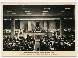 CPM - ISRAEL - The Opening Session Of The 23rd Zionist Congress Of Jerusalem - Congrès Sioniste Jérusalem 29/8/1951 - Israel