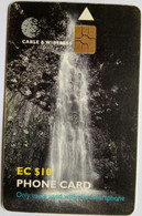 St Vincent And Grenadines Cable And Wireless EC$10 " Baleine Falls " - St. Vincent & The Grenadines