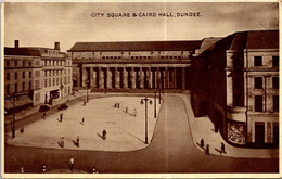 (1 G 48) UK Scotland - (very Old B/w Postcard) - City Square - Dundee - Dunbartonshire