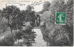 LA GUERCHE ( 18 ) - Les Rives De L'Aubois - Le Pont De Chemin De Fer - La Guerche Sur L'Aubois